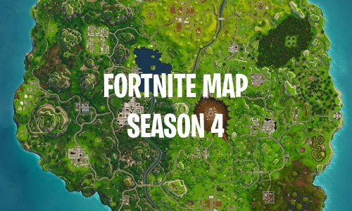 Fortnite Map - Season 4 - High Res