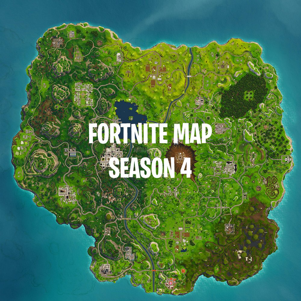  - new season 4 map fortnite