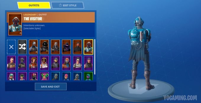 Fortnite Blockbuster Challenge Skin