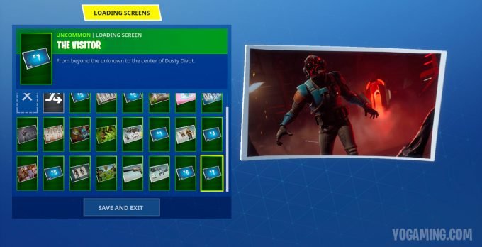 Fortnite Blockbuster Challenge Loading Screen