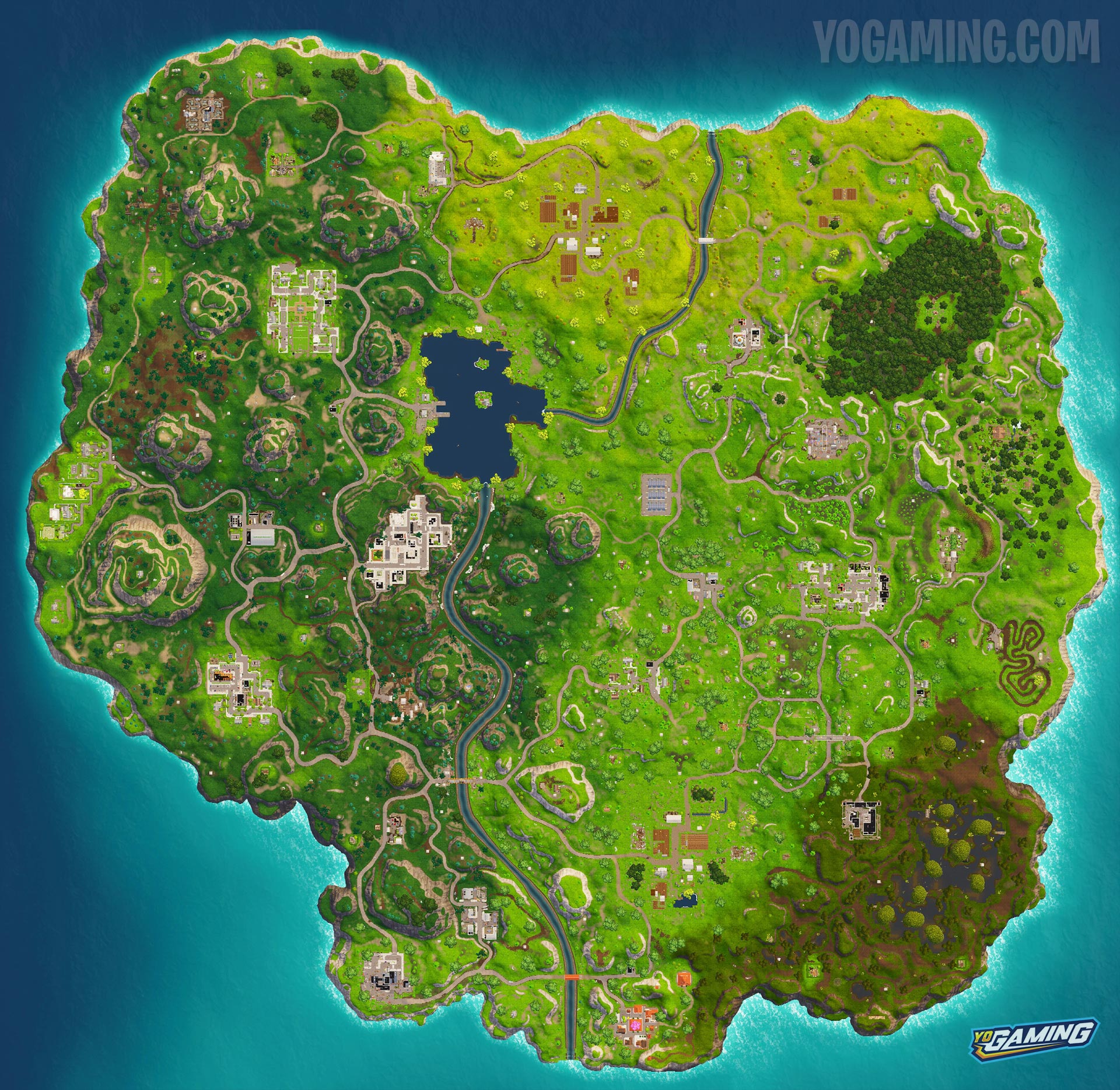 Fortnite Map Season 1