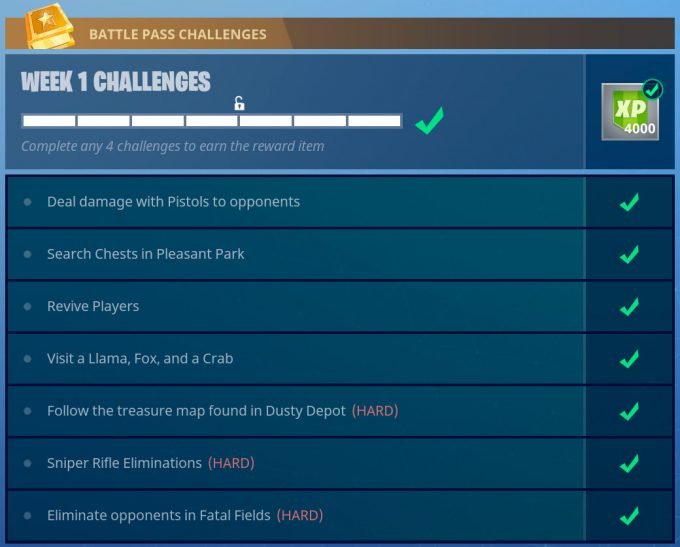 Guide to Fortnite Season 3 Week 1 Battle Pass Challanges - 680 x 547 jpeg 41kB